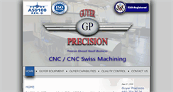 Desktop Screenshot of guyerprecision.com
